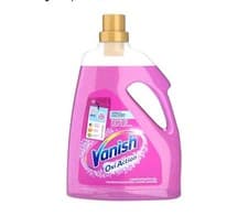 Image of Vanish Gold Oxi Action Gel Stain Remover Fabric Clothes Colour Safe 2250ml X 1