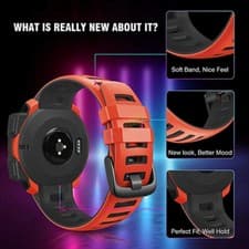 Image of For Garmin Instinct /Instinct Solar Silicone Watch Sports Band Strap Replacement