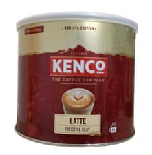 Image of 1 x  Kenco Coffee - Instant Latte 1Kg Metal Tin Barista Edition [Free Postage]