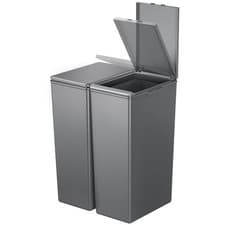 Image of EKO Morandi Four Pack (4 x 40L) Kitchen Bin with Touch-Top Lids RRP £189.99