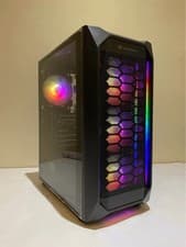 Image of RGB I7 gaming PC with GTX 1070 graphics