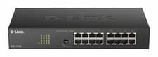Image of D-Link DGS-1016D 16-Port Green Ethernet Copper Gigabit Switch, Hub, Internet