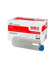 Image of 1 x Oki 44318608 Black Original OEM Toner Cartridge C710, C711 - 11,000 Pages