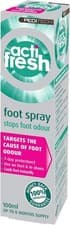 Image of Peditech Actifresh Foot Odour Spray 100ml Refreshing Relief for Feet Pack of 1