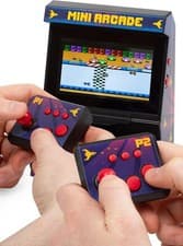 Image of Mini Arcade Machine, handheld console, Plug and Play TV Games, 2 Player, 300 In