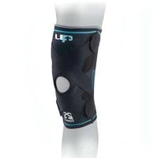 Image of Ultimate Performance Advanced Compression Knee Support Black Gym Mens Womens