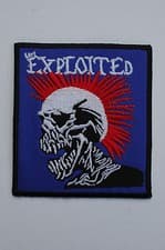 Image of Exploited Punk Band Patch - 75 mm x 80mm - Sew/Iron On No339