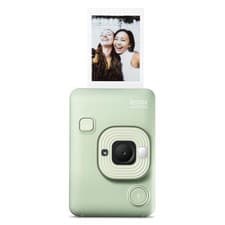 Image of Fujifilm Instax Mini Liplay Hybrid Instant Camera Matcha Green