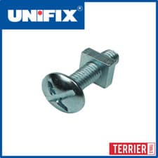 Image of Unifix Roofing Bolt & Nut BZP | Various Sizes | Packs of 25