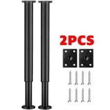Image of 720-1100MM Adjustable Kitchen Worktop/Desk/Breakfast Bar Table Leg 60mm Bar