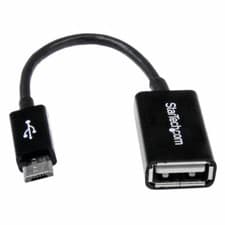 Image of StarTech.com UUSBOTG 5in Micro USB To USB OTG Host Adapter M/F