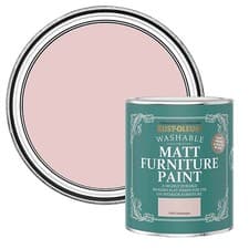 Image of Rust-Oleum Washable Matt Furniture Paint Pink Champagne - 750ml
