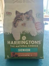Image of Harringtons Senior Cat food 2kg Chicken Flavour