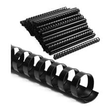 Image of Fellowes Binding Comb A4 14mm Black Pack 100 (5346907)