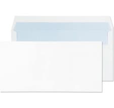 Image of White envelopes Blake Purely Everyday DL 110 x 220 mm 90 gsm Self Seal Wallet