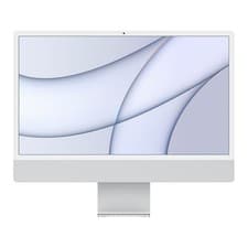 Image of Apple iMac M1 256GB SSD 8GB Ram 8C CPU 7C GPU - Silver 24" 4.5K Retina (VATINC)