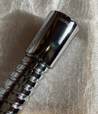 Image of Aqualisa 1.5m Thermostatic Shower Hose Metal Genuine Part No 164516 Latest Model