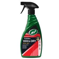 Image of Turtle Wax 51800 Wax and Dry Car Spray Wax 500ml Easy One Step Shine &