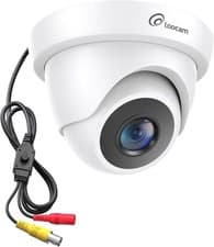 Image of 2MP CCTV Dome Camera, Hybrid 4-in-1 HD-CVI/TVI/AHD/960H Analog CVBS, 1080p Wired