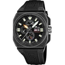 Image of Lotus L18976/4 Men's Black Dial Chronograph Watch