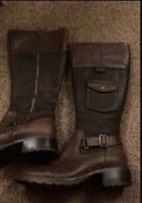 Image of  Brown Timberland womens boots 3.5
