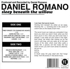 Image of DANIEL ROMANO SLEEP BENEATH THE WILLOW NEW CD
