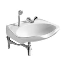 Image of Armitage Shanks Salonex Hairdressers Basin 610mm W - 2 Tap Hole