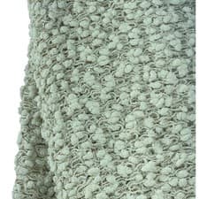 Image of Ivory Boucle Knit Throw Blanket Neutral Textured Woven Cozy Chic 45x45 bling