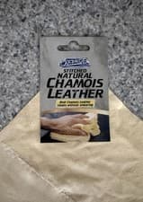 Image of Chamois Leather - Genuine Chamois Stitched - Super Absorbent, Streak Free