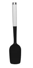 Image of Kitchen Aid Silicone Spoon Spatula, Heat Resistant Cooking Utensil, White