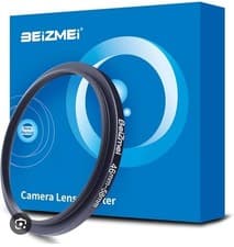Image of BEIZMEI 46mm to 58mm Camera Filter Step-Up Ring Compatible with Ø46mm Lenses...