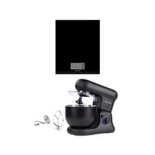 Image of Salter Kuro Stand Mixer & Scale – 6 Speeds, 5L Bowl, 5kg Capacity, Black