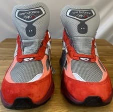 Image of New Balance Made in USA 990v6 Molten Lava Trainers All Sizes Limited Stock