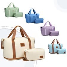 Image of Mummy Changing Bag Waterproof Shoulder Travel Bag Hospital Baby Nappy Expandable