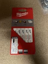 Image of MILWAUKEE T123XF 91MM X 2.5/1.8MM BI-METAL TWIN CUT UNIVERSAL JIGSAW BLADES