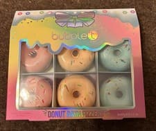 Image of Bubble T Bath & Body Donut Bath Fizzers 6x60g