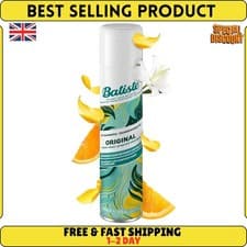 Image of Batiste Dry Shampoo Original Fresh & Clean Instant Hair Refresh 200ml UK