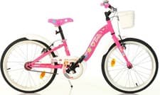 Image of Bike 20 Barbie for girl basket stand bell fenders Dino Bikes