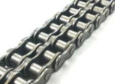 Image of Duplex Roller Chain British Standard - Choose 1,2 or 5 Metres + Links A* Quality
