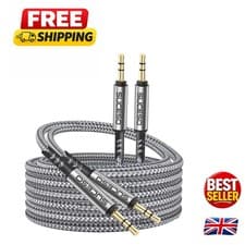 Image of 2-Pack 3.5mm Aux Cable Set [1m & 2m] - Maximize Your Sound Experience Anywhere