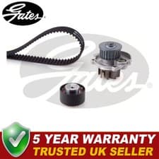 Image of Gates Timing Cam Belt Kit + Water Pump Fits Fiat Alfa Romeo 71771575