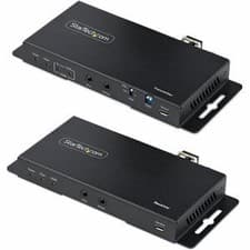 Image of Startech 4K Hdmi Over Fiber Extender Kit 4K 60Hz 3300Ft 1Km Single Mode/1000Ft 3