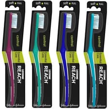 Image of 6 x Reach Toothbrush Listerine Control Soft (6 x Single Pack)