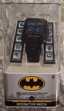 Image of Batman Interactive Kids Smart Watch iTime Black 41mm DC Comics Games Camera
