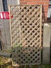 Image of Trellis panel 0.9m x 1.80m COLLECTION ONLY - Old stock to clear