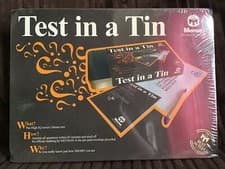 Image of Mensa Test In A Tin (The High IQ Society) Brain Training Puzzles Questions