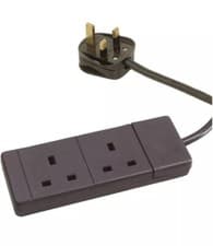 Image of 2-WAY EXTENSION LEAD 5M WITH NEON INDICATOR 13A
