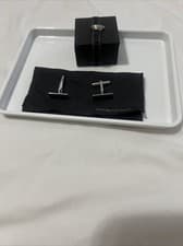 Image of Emporio Armani 925 silver cufflinks new 