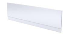 Image of Nuie Bath Front Panel Acrylic Shower Bath Modern Panel White Finish 1800mm