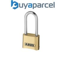 Image of ABUS 32075 180IB/50HB63 50mm Brass Combination Padlock Long Shackle 4-Digit